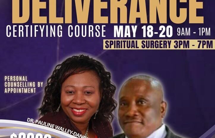  School of Deliverance Certifying Course