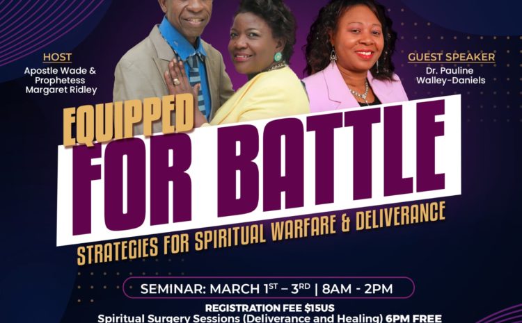  Equipped For Battle Strategies For Spiritual Warfare And Deliverance