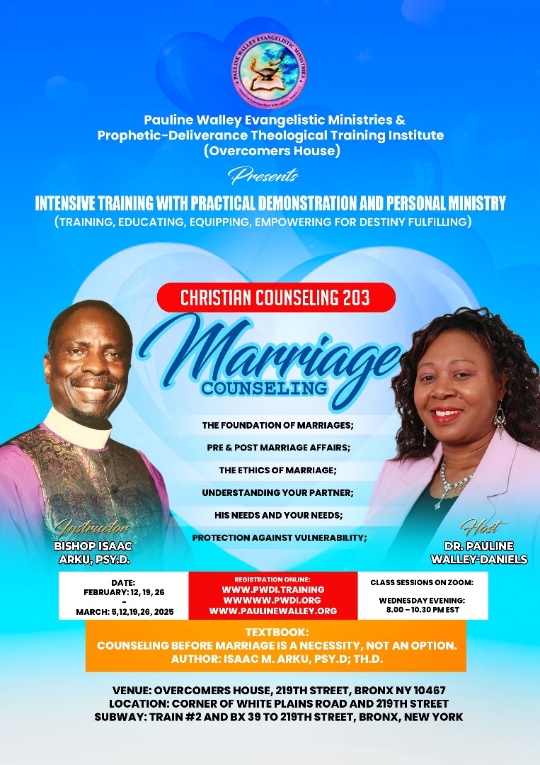 Christian Counseling 203 Christian Counseling 203