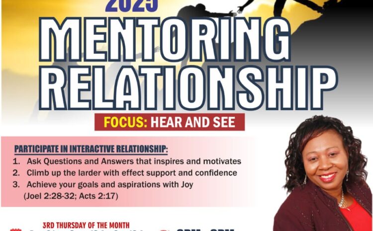  Monitoring Relationship 2025 – Prophetic Mentoring