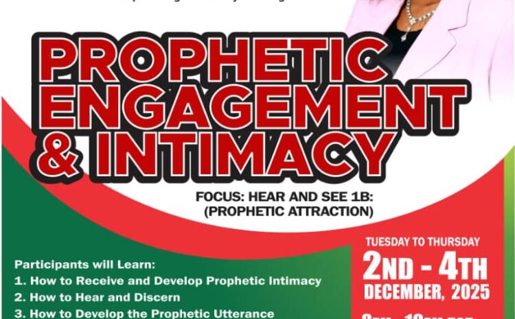  Prophetic Engagement & Intimacy