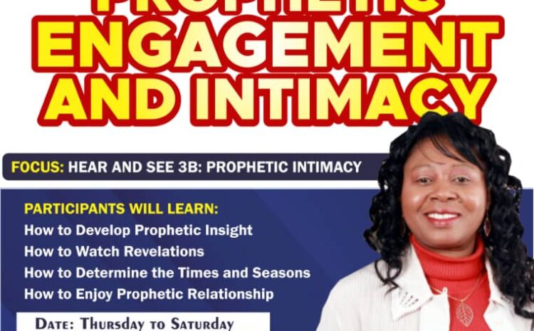  Prophetic Engagement and Intimacy